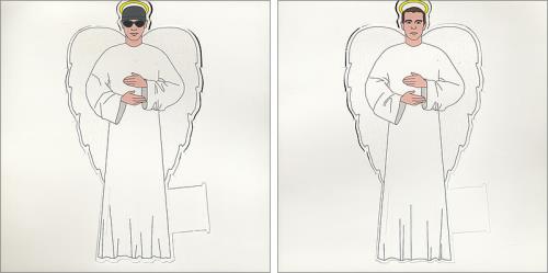 Pet Shop Boys 2004 Angel Christmas Card memorabilia UK PSBMMAN389835