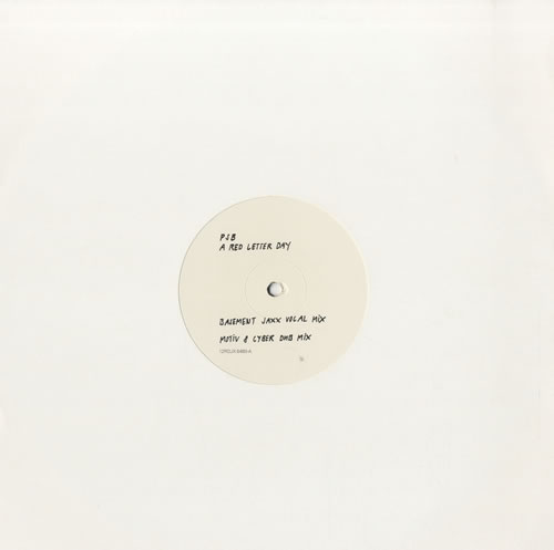 Pet Shop Boys A Red Letter Day 12" vinyl single (12 inch record / Maxi-single) UK PSB12AR189046