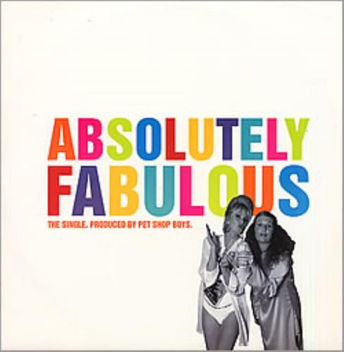 Pet Shop Boys Absolutely Fabulous 12" vinyl single (12 inch record / Maxi-single) UK PSB12AB38824
