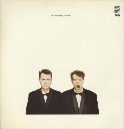 Pet Shop Boys Actually vinyl LP album (LP record) Polish PSBLPAC150013