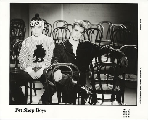 Pet Shop Boys Actually media press pack US PSBPPAC219718