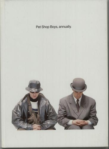 Pet Shop Boys Annually book UK PSBBKAN121598