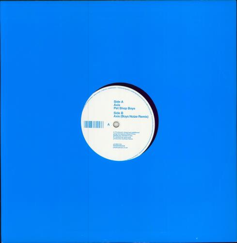 Pet Shop Boys Axis 12" vinyl single (12 inch record / Maxi-single) UK PSB12AX588837