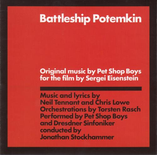 Pet Shop Boys Battleship Potemkin CD album (CDLP) UK PSBCDBA337438