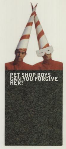 Pet Shop Boys Can You Forgive Her? - Promotional Displays display UK PSBDICA656486