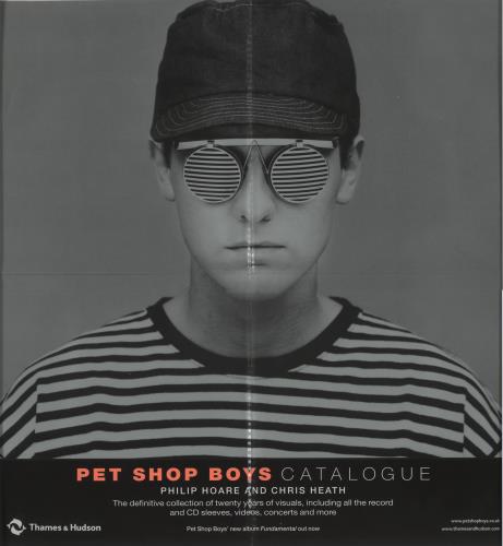 Pet Shop Boys Catalogue + Poster book UK PSBBKCA685241
