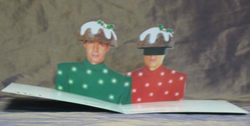 Pet Shop Boys Christmas Card memorabilia UK PSBMMCH348799