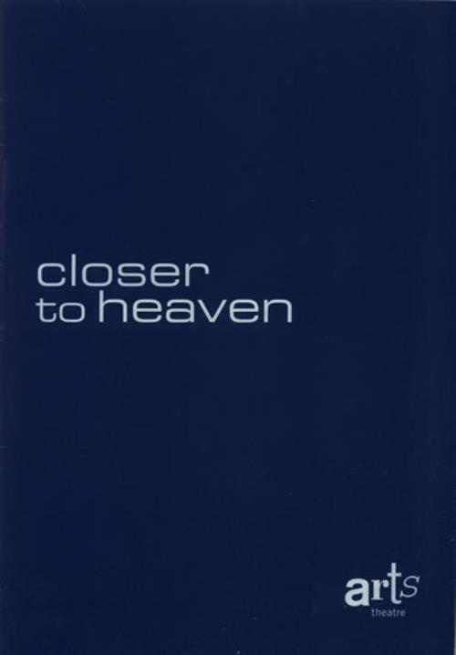 Pet Shop Boys Closer To Heaven tour programme UK PSBTRCL202430
