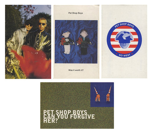 Pet Shop Boys Collection Of 4 Cassette Singles cassette single UK PSBCSCO305614