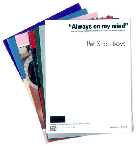 Pet Shop Boys Collection Of Sheet Music sheet music UK PSBSMCO510481