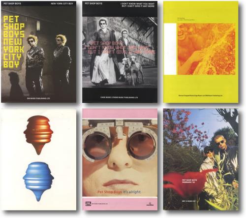 Pet Shop Boys Collection Of Sheet Music book UK PSBBKCO510620