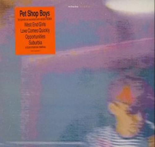 Pet Shop Boys Disco + Insert vinyl LP album (LP record) Brazilian PSBLPDI144132