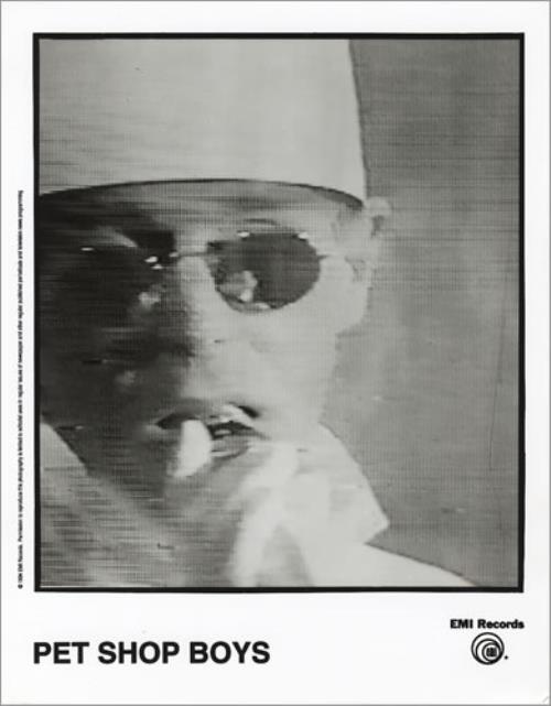 Pet Shop Boys Disco 2 media press pack US PSBPPDI37988