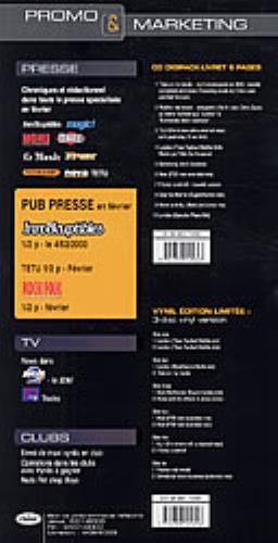 Pet Shop Boys Disco 3 handbill French PSBHBDI241356