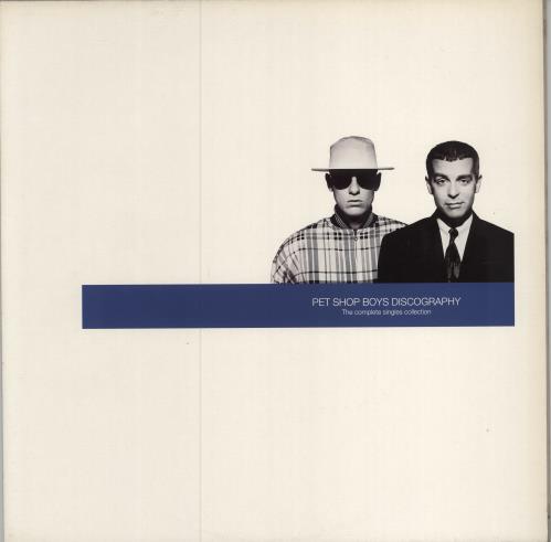 Pet Shop Boys Discography - The Complete Singles Collection 2-LP vinyl record set (Double LP Album) UK PSB2LDI780579