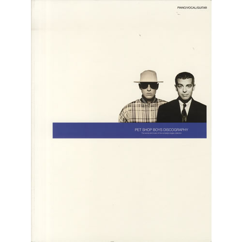 Pet Shop Boys Discography Musicbook book UK PSBBKDI510610