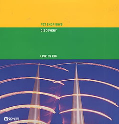 Pet Shop Boys Discovery laserdisc / lazerdisc US PSBLZDI61224