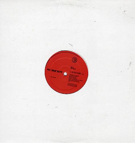 Pet Shop Boys DJ Culture 12" vinyl single (12 inch record / Maxi-single) US PSB12DJ256496
