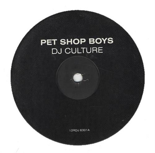 Pet Shop Boys DJ Culture 12" vinyl single (12 inch record / Maxi-single) UK PSB12DJ04170