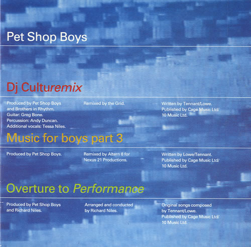 Pet Shop Boys DJ Culture 2-CD single set (Double CD single) UK PSB2SDJ546243