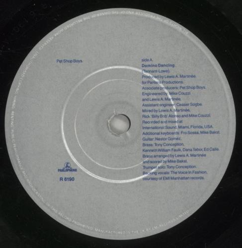Pet Shop Boys Domino Dancing - double p/s 7" vinyl single (7 inch record / 45) UK PSB07DO30573