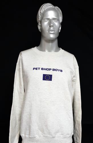 Pet Shop Boys Euro Sweatshirt clothing UK PSBMCEU685110