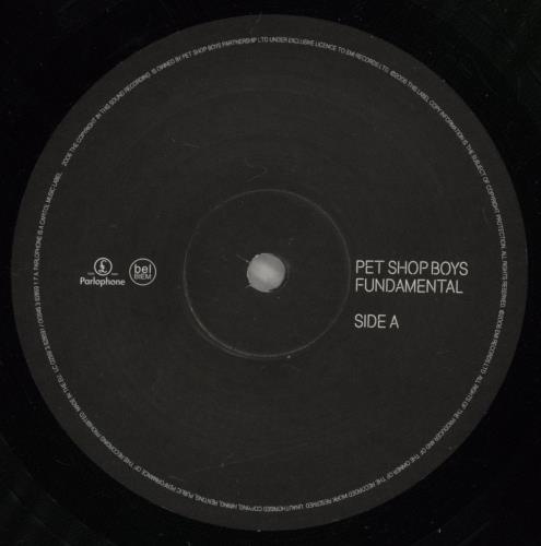 Pet Shop Boys Fundamental - EX vinyl LP album (LP record) UK PSBLPFU880882