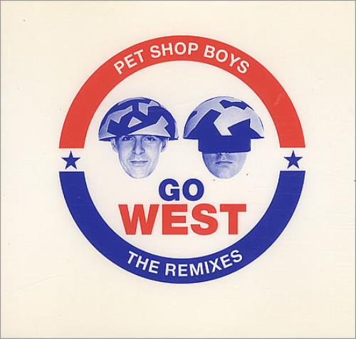 Pet Shop Boys Go West Remix CD single (CD5 / 5") German PSBC5GO22719