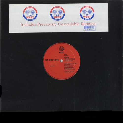 Pet Shop Boys Go West 12" vinyl single (12 inch record / Maxi-single) US PSB12GO270320