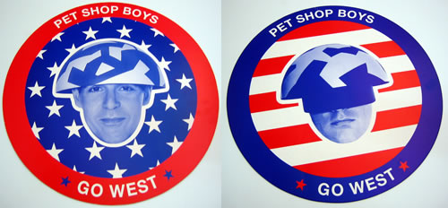 Pet Shop Boys Go West memorabilia UK PSBMMGO369828