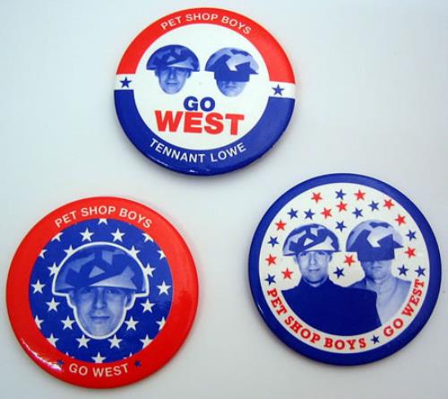 Pet Shop Boys Go West memorabilia UK PSBMMGO369828