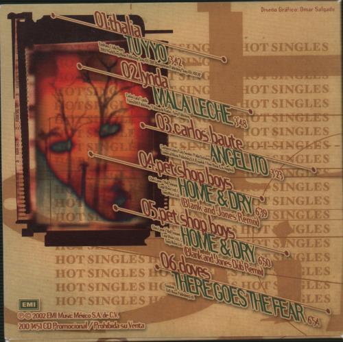 Pet Shop Boys Home & Dry - featured on Hot Singles Promo CD single (CD5 / 5") Mexican PSBC5HO669479