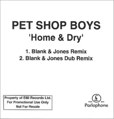 Pet Shop Boys Home & Dry CD-R acetate UK PSBCRHO352128