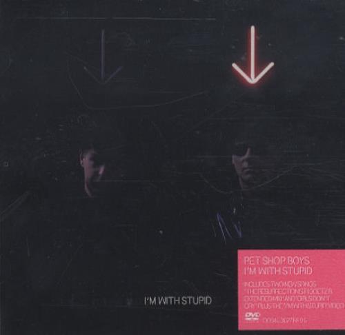 Pet Shop Boys I'm With Stupid DVD Single UK PSBDSIM430966