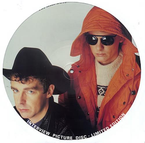 Pet Shop Boys Interview Picture Disc picture disc LP (vinyl picture disc album) UK PSBPDIN34723