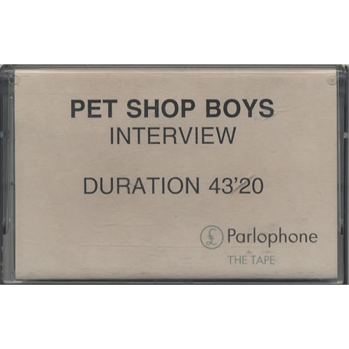 Pet Shop Boys Interview cassette album UK PSBCLIN500461