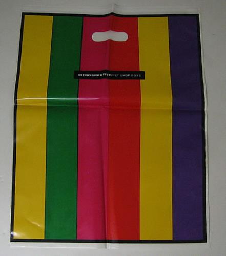Pet Shop Boys Introspective Carrier Bag memorabilia UK PSBMMIN30407
