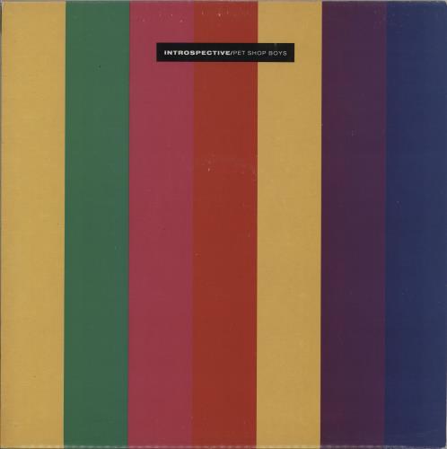 Pet Shop Boys Introspective vinyl LP album (LP record) Yugoslavian PSBLPIN754690