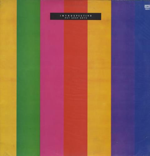 Pet Shop Boys Introspectivo - Instrospective vinyl LP album (LP record) Argentinean PSBLPIN371247