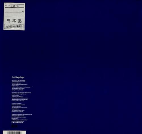 Pet Shop Boys It's A Sin 12" vinyl single (12 inch record / Maxi-single) Japanese PSB12IT17632