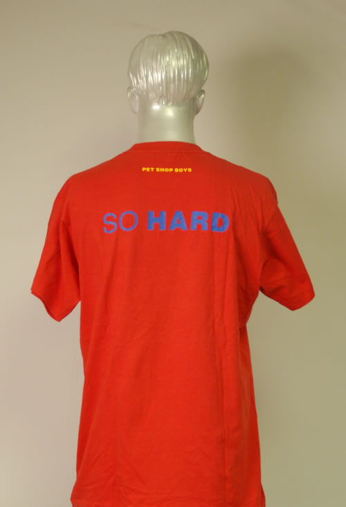 Pet Shop Boys It's Hard t-shirt UK PSBTSIT628353