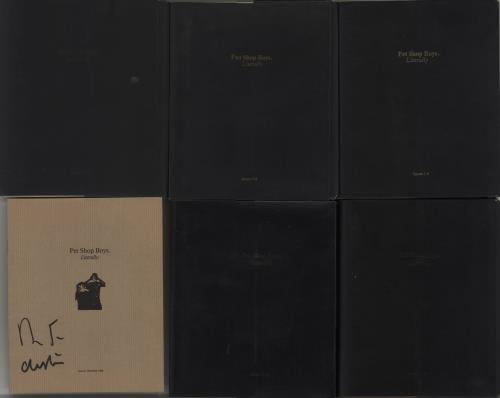 Pet Shop Boys Literally - Set of 16 Fanzines - Autographed fanzine UK PSBFALI663259
