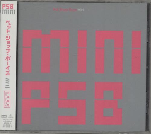Pet Shop Boys Mini Album - EX CD album (CDLP) Japanese PSBCDMI685066