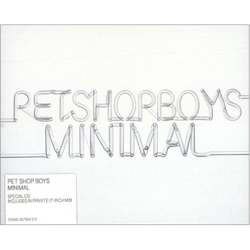 Pet Shop Boys Minimal 2-CD single set (Double CD single) UK PSB2SMI365542