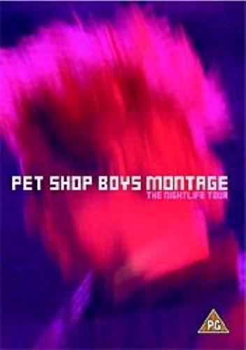 Pet Shop Boys Montage DVD UK PSBDDMO199612