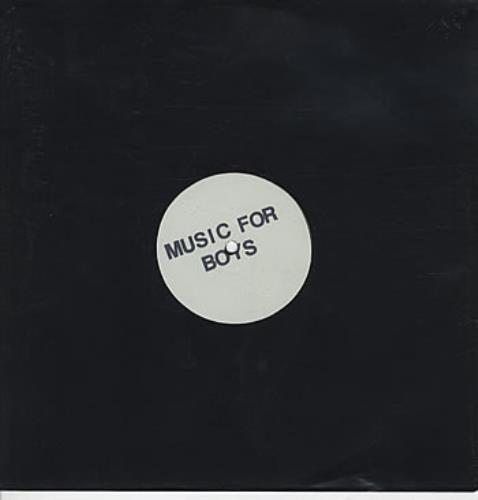 Pet Shop Boys Music For Boys 12" vinyl single (12 inch record / Maxi-single) UK PSB12MU04171