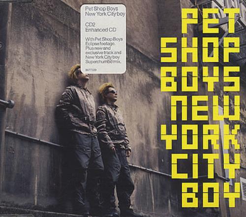 Pet Shop Boys New York City Boy CD single (CD5 / 5") UK PSBC5NE277380