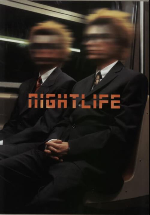 Pet Shop Boys Nightlife + ticket stub tour programme UK PSBTRNI264635