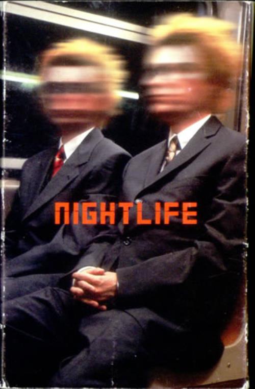 Pet Shop Boys Nightlife cassette album UK PSBCLNI500393