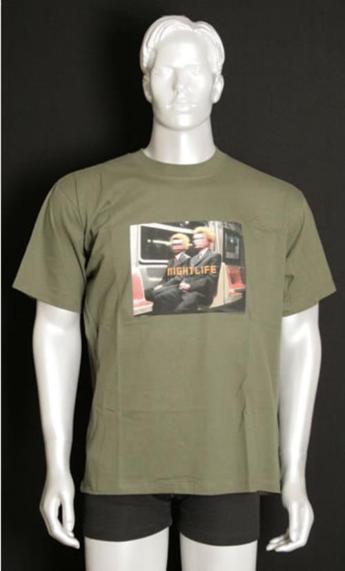 Pet Shop Boys Nightlife t-shirt UK PSBTSNI509946